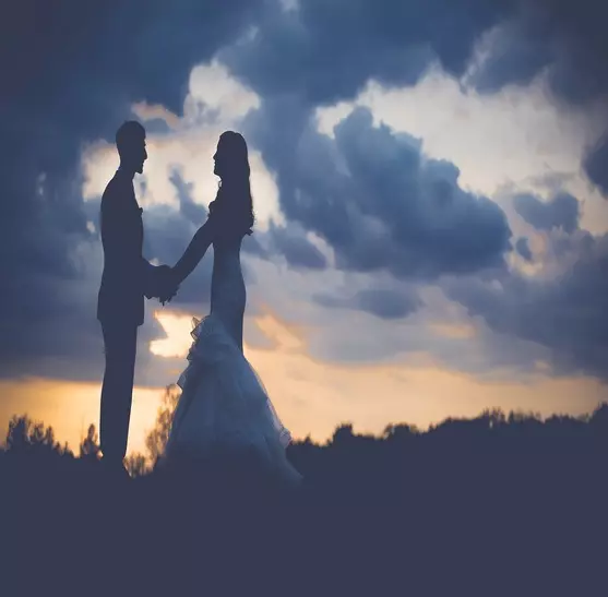 Área externa para casamento